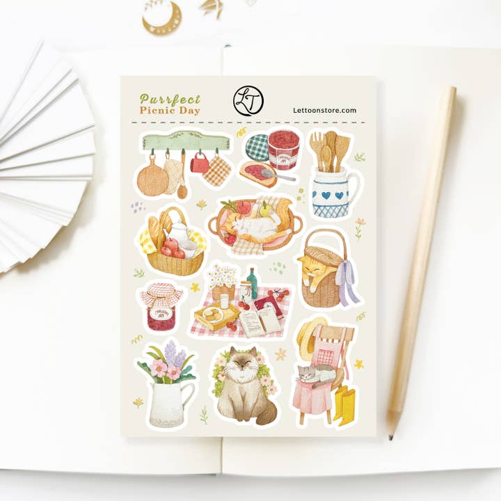 Stickerset - Lente 2026 voor wholesale door Lettoon