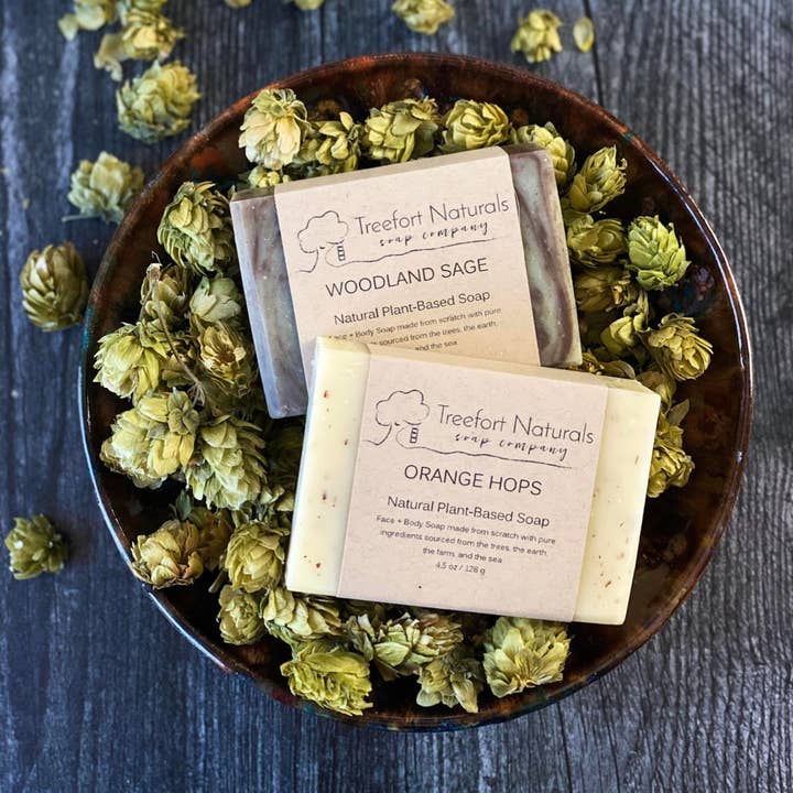 Treefort Naturals Soap Company - Wholesale Bar Soap - Orange Hops Soap2