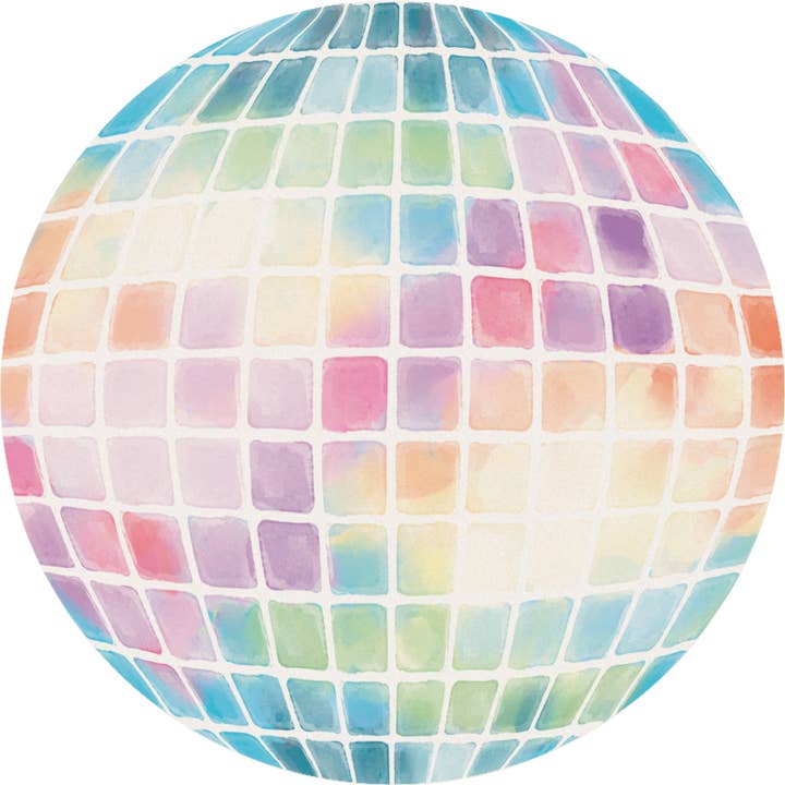 "Disco Ball" Car Coaster - Packaged for wholesale by Gift & Garden by Carson