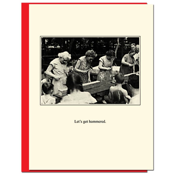 Hamrade Humor Card för wholesale av Bloodshot Press