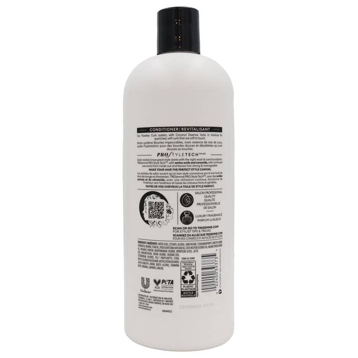 KT Supply - Wholesale Hair Conditioner - TRESemme Flawless Curls Conditioner with Coconut Oil 28 Oz.