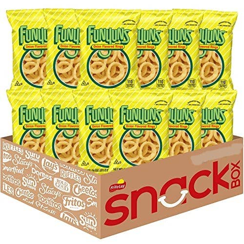 I Got Your Candy – Engroshandel Puffed snacks – Funyuns Løgringe med smag 1,25 oz - 64 stk.