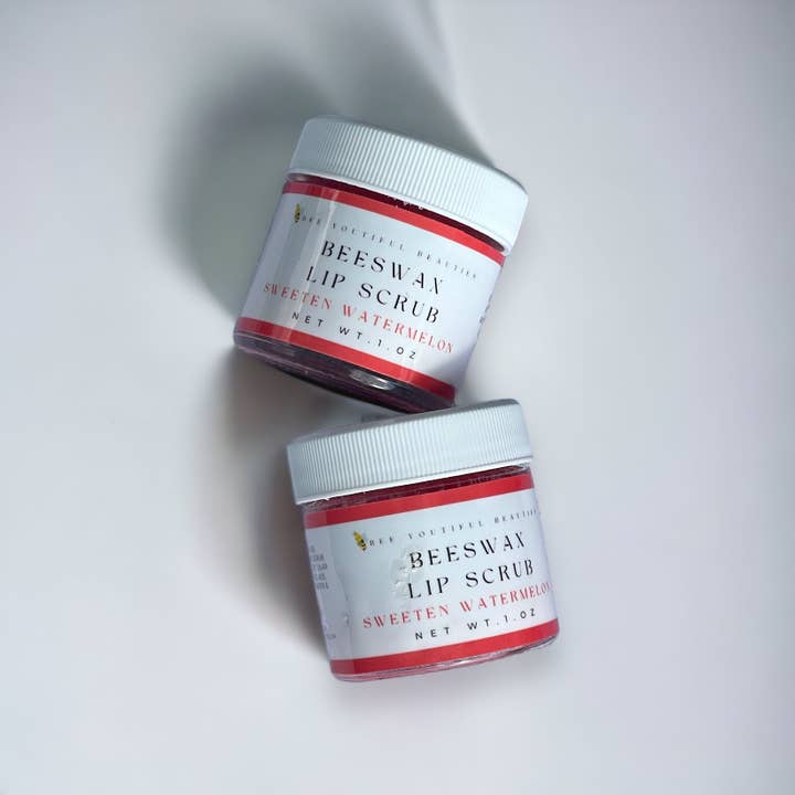 Bee-Youtiful Beauties - Wholesale Lip Scrub/Polish - BEESWAX HONEY LIP SCRUB2