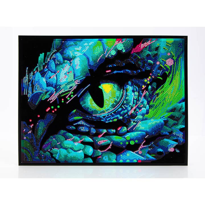 Neon Dragon Eye for wholesale by DIAMOND DOTZ®
