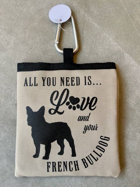 Gifted Wholesale Ltd – wholesale Pet treat bag – Dog – French Bulldog Pet Treat Bag