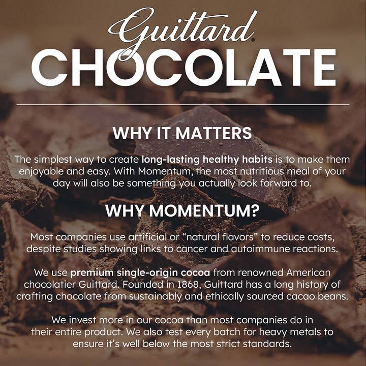 Momentum - Wholesale Protein/Superfood Powder - Longevity Protein Shake, Chocolate7