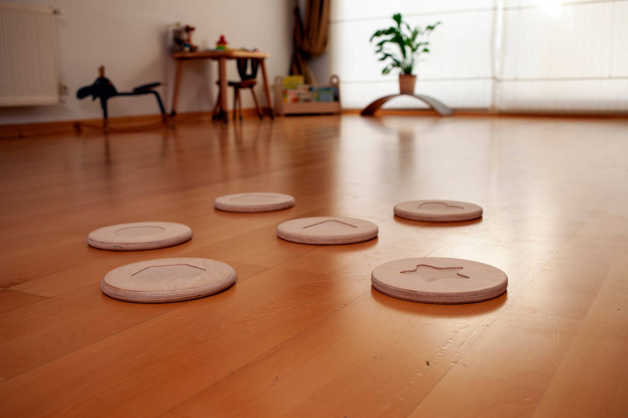 kidodido - Wholesale Wood Toy - Kids - Stepping Stones and Balance Beam Set For Kids5