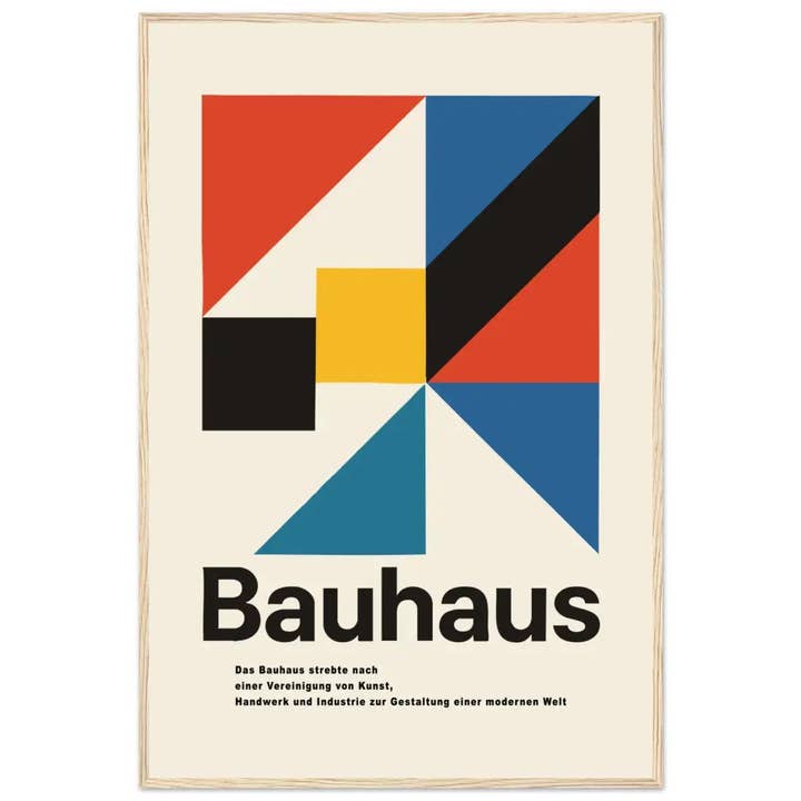 Art-O-Rama Shop - Wholesale Poster - Bauhaus Modern Geometry Artwork Poster11