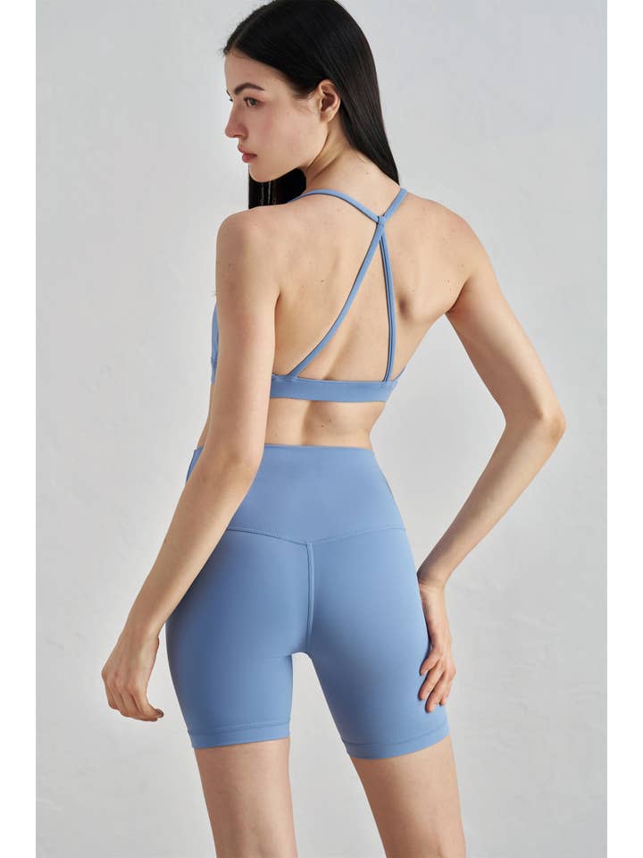 91thelabel - Wholesale Athletic Shorts - Women's - NEW Colors! Luna High Waist Mid-Thigh Biker Short 17