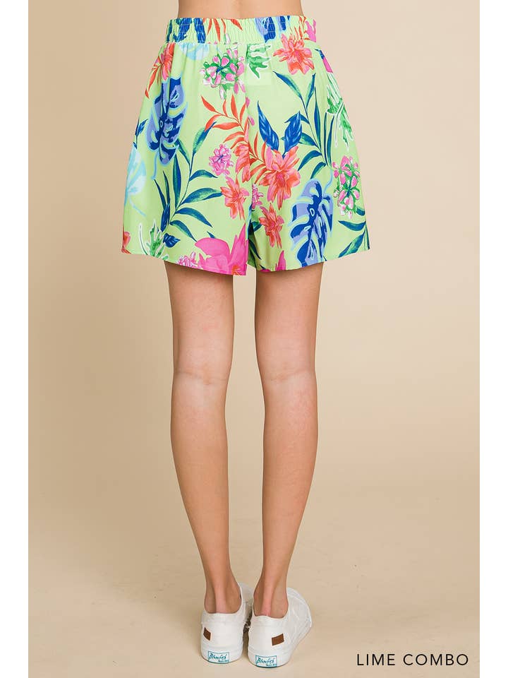 Cotton Bleu - Wholesale Shorts - Women's - 30185W - Bohemian Style Women's Air Flow Print Shorts28