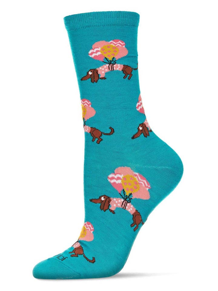 Dachshund Float Bamboo Crew for wholesale by Infinity Classics International Inc.