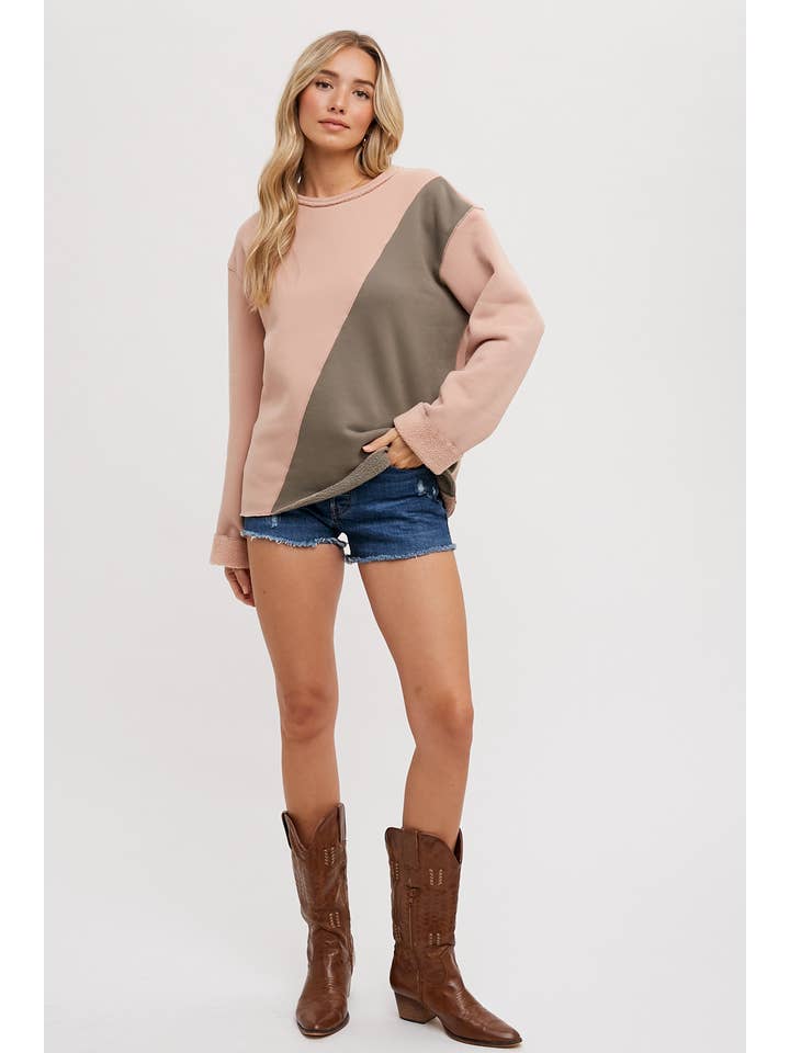 Bluivy - Vendita all'ingrosso Felpa - Donna - FELPE COLOR BLOCK7