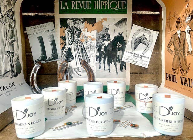 D'JOY by Cheval&Senteurs - Wholesale Jar/Filled Candle - Mini candle "Getaway in Camargue"3