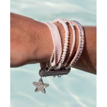 NUDE MAGNETIC CUFF WOMEN BRACELET for wholesale by Philae Paris