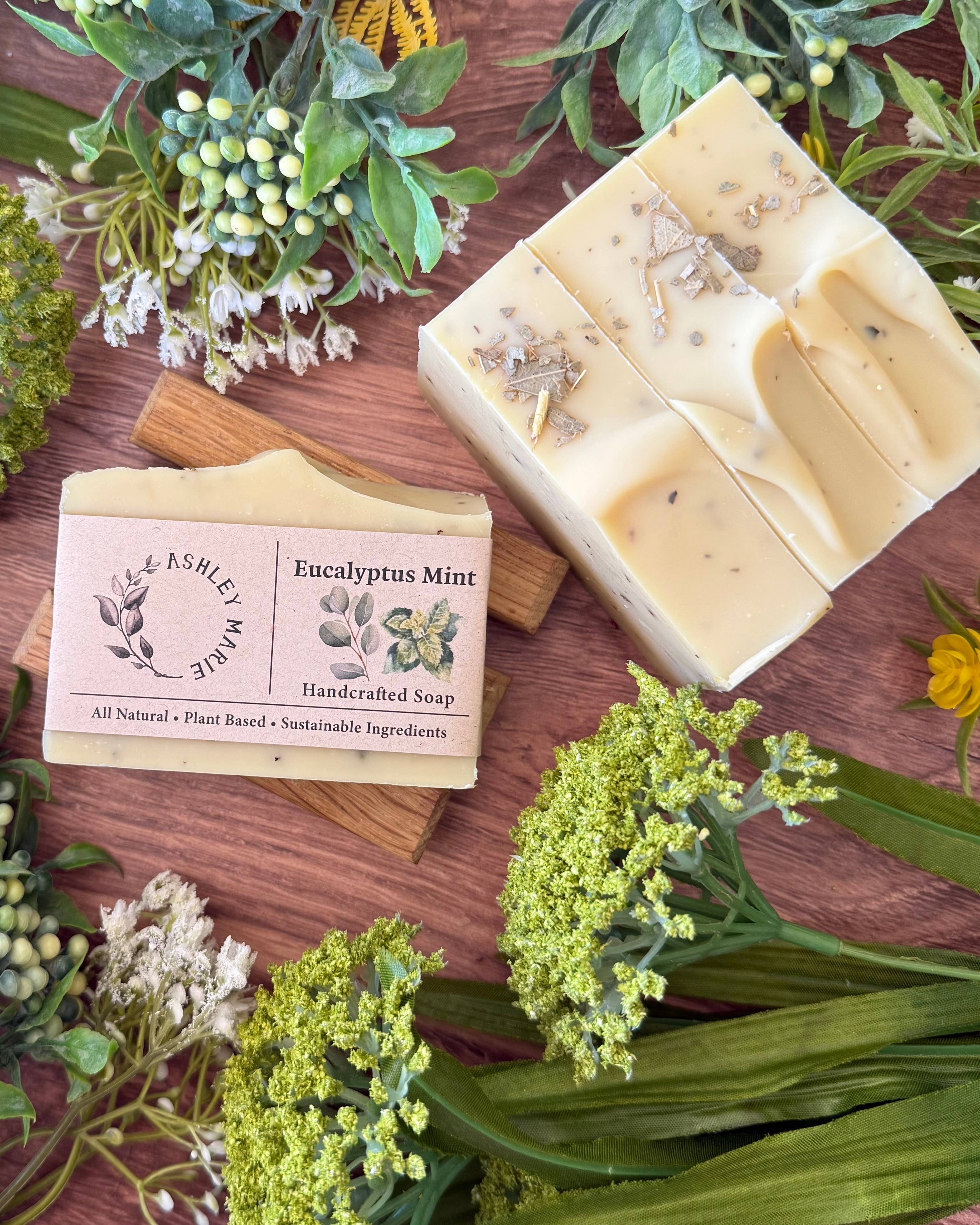 Ashley Marie Soap - Wholesale Bar Soap - Eucalyptus Mint Bar Soap | Handmade Artisan Soap 2