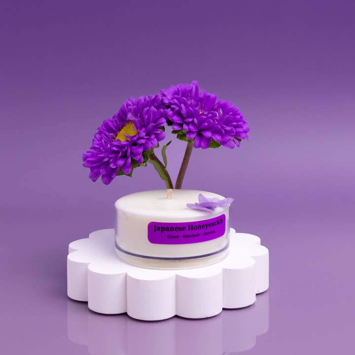Amaree Collection - Wholesale Tea light candles - Japanese Honeysuckle Tealight Candle1