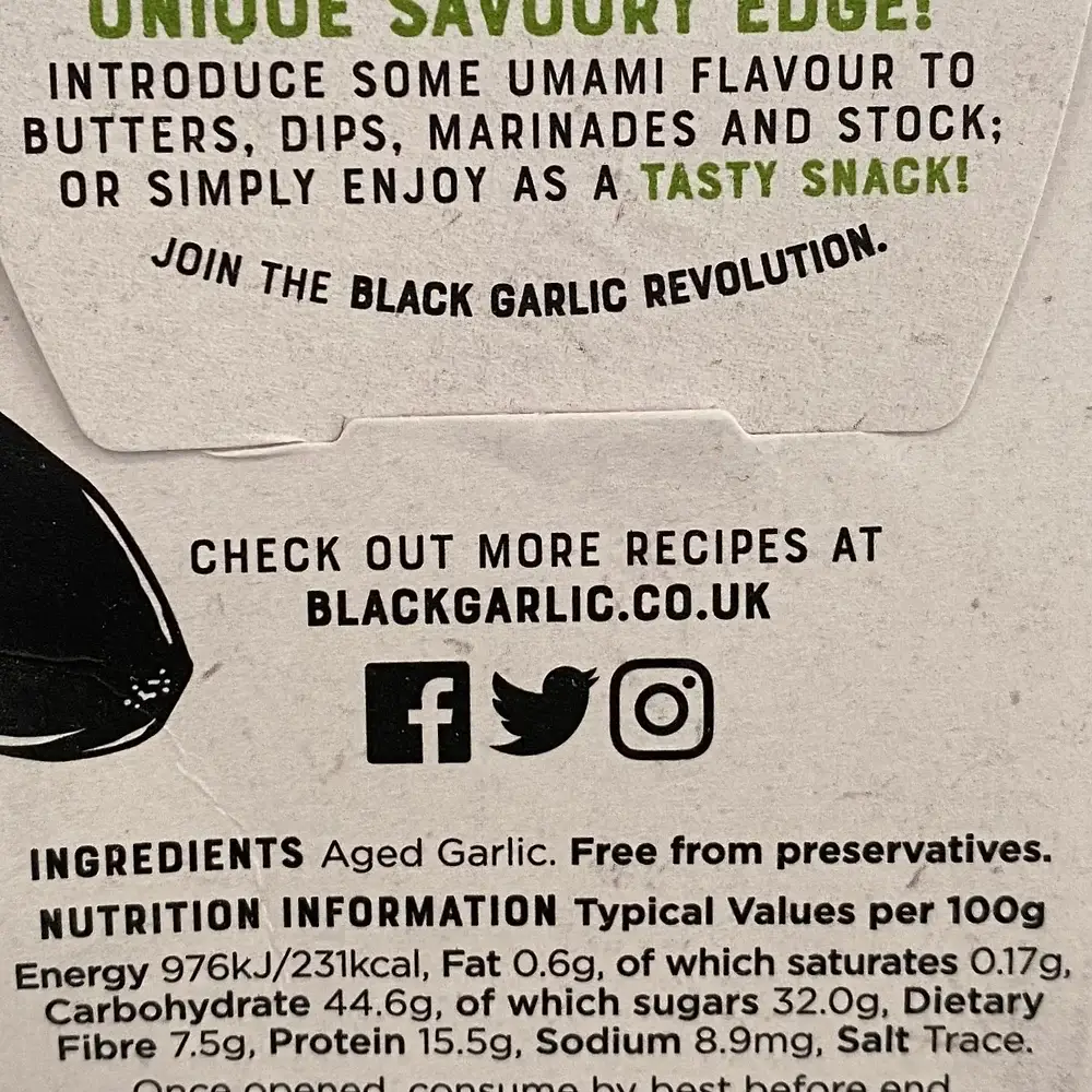 Original Black Garlic – wholesale Dried spice – The Original Black Garlic Whole Bulb2