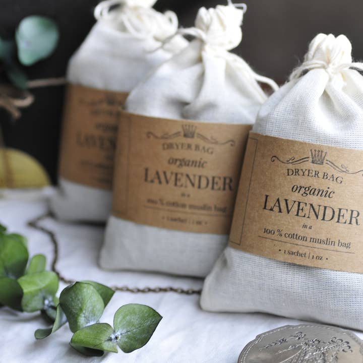 The Queen's TEApothecary - Wholesale Sachet - Lavender Dryer Bag | Aromatherapy Dryer Sachet1