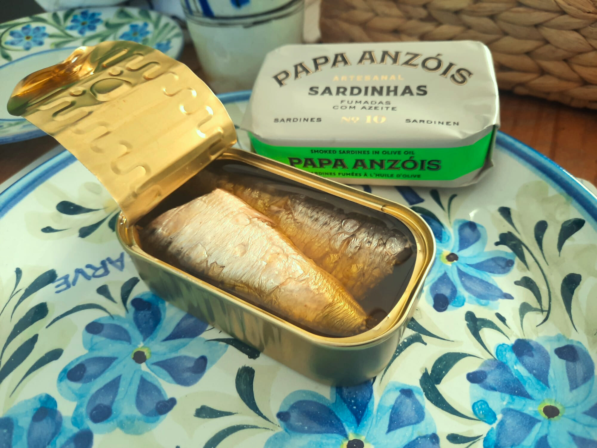 Conserveira do Arade - Wholesale Tinned Fish - Smoked Sardines with Virgin Olive Oil (Papa Anzóis)3
