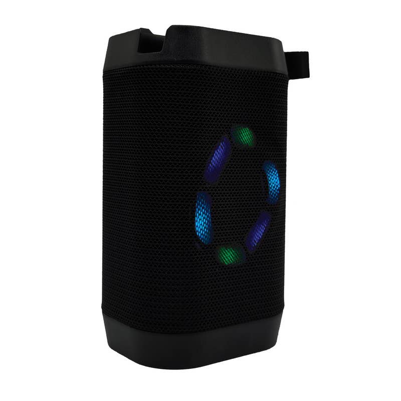 Lifeware Group LLC - Wholesale Speakers - SoundBound RGB Boom Pillar Bluetooth Speaker - Black2