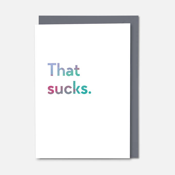 Che schifo, biglietto di auguri. per la vendita all'ingrosso da parte di Middle Mouse