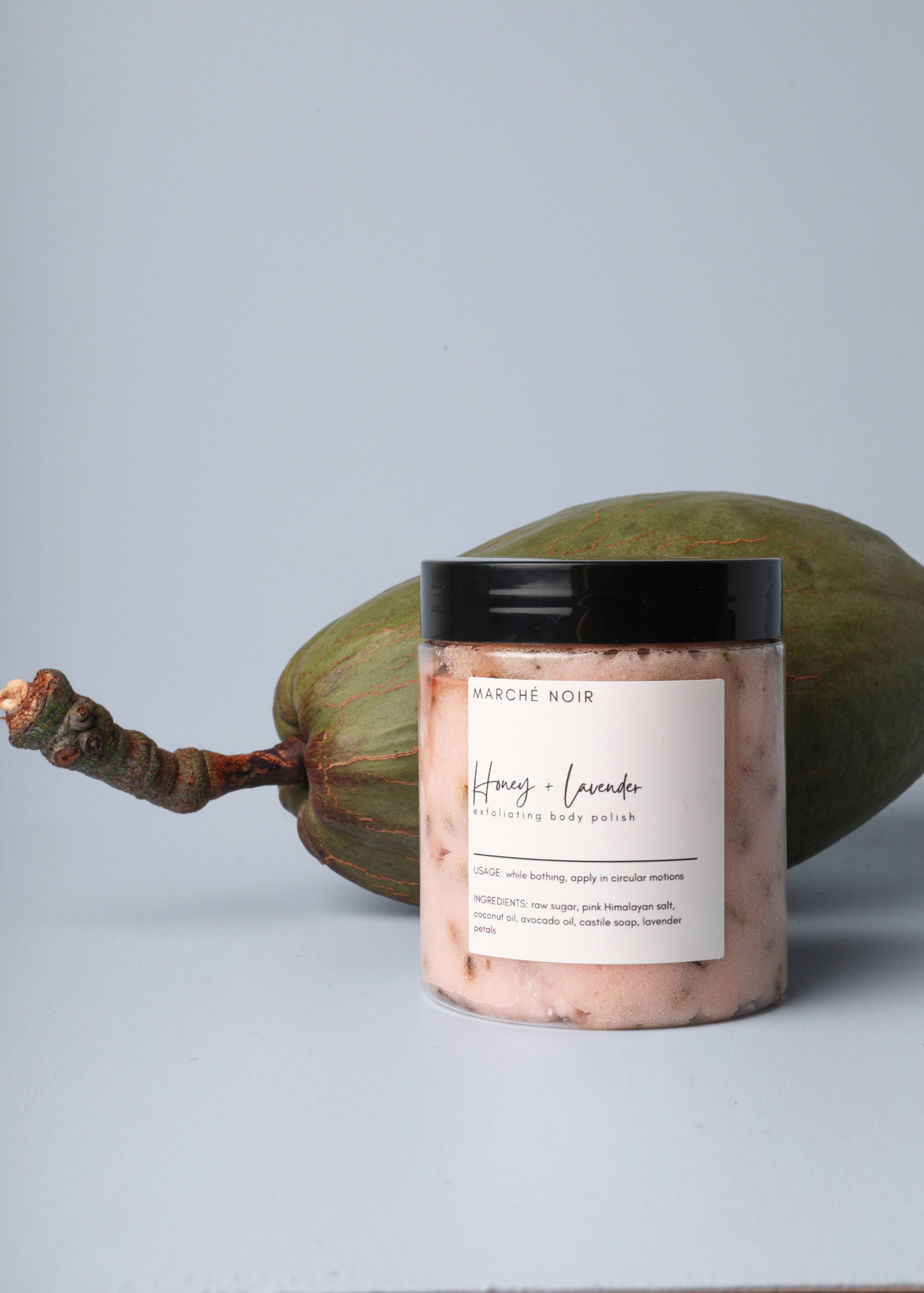 Marche Noir - Wholesale Body Scrub/Exfoliant - Honey Lavender Body Scrub