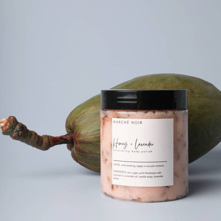 Honey Lavender Body Scrub and other Purchase Wholesale marche. Free Returns & Net 60 Terms on Faire trending on Faire.