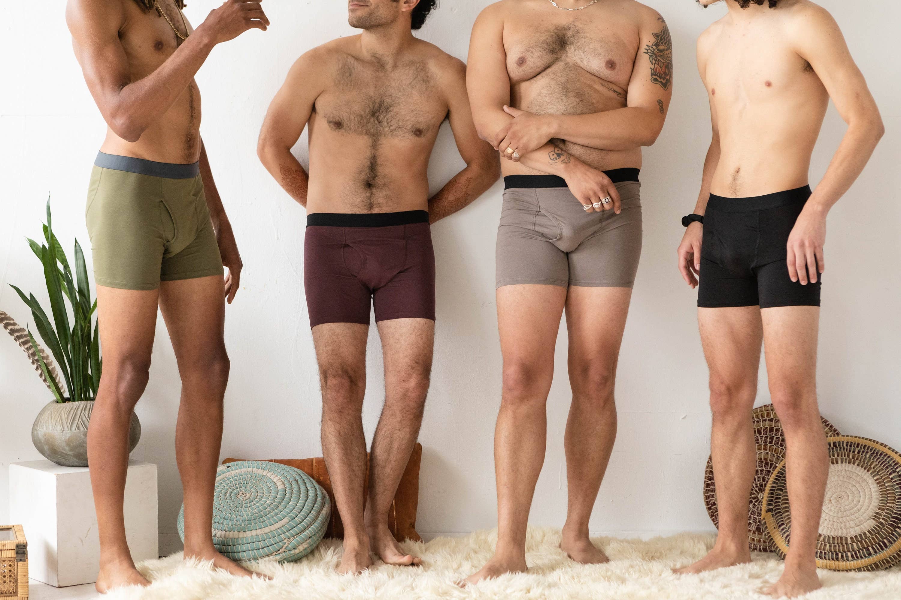 UNA PLUMA - Wholesale Underwear - Men's - Organic Cotton Boxer Briefs - Single Pair of Men’s Underwear5