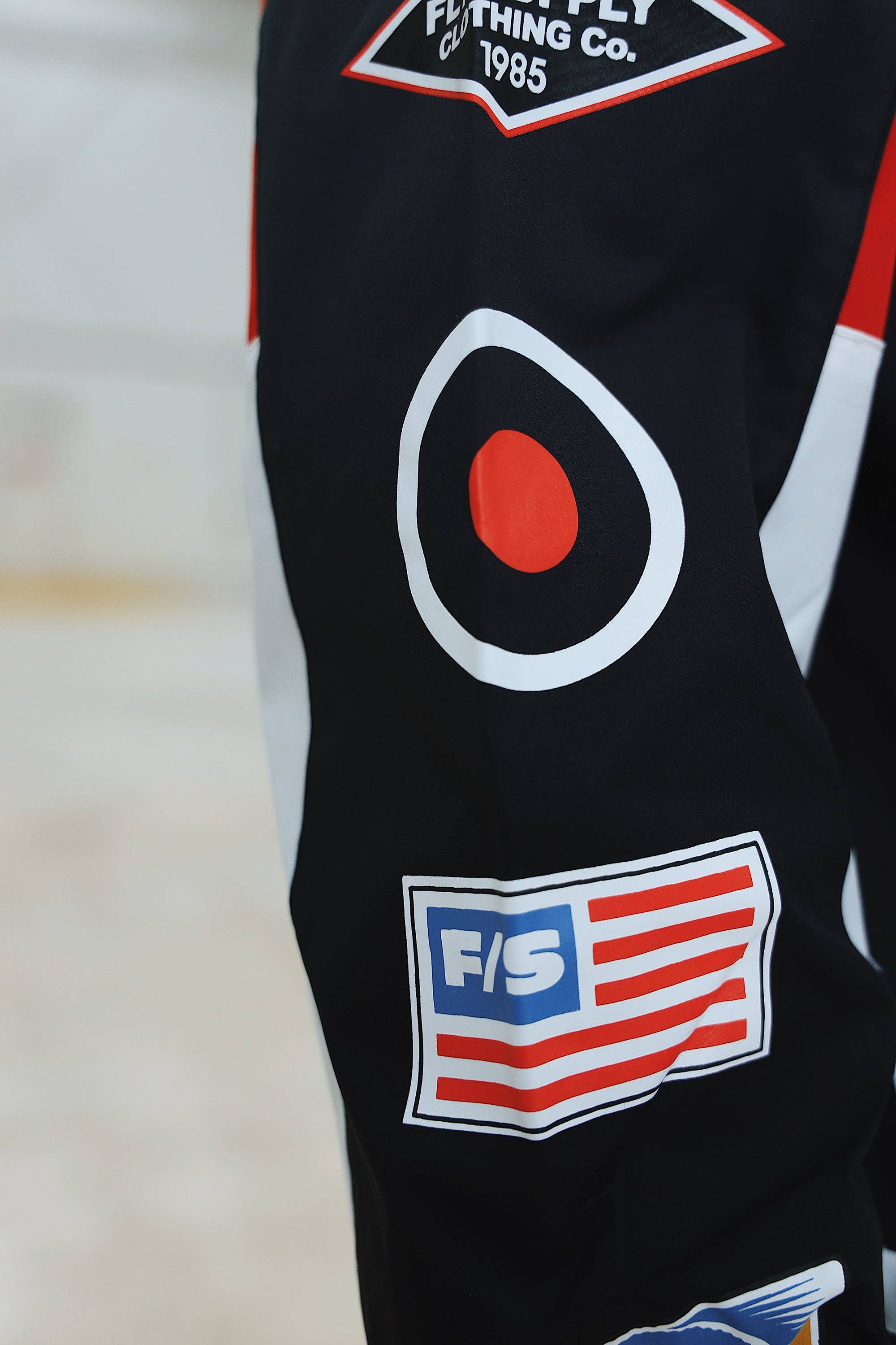 Black Paperchaser Windbreaker Pullover (Black) for wholesale on Faire11