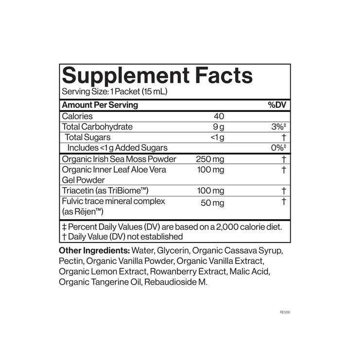 Cymbiotika - Wholesale Oral Supplement/Vitamin - Irish Sea Moss