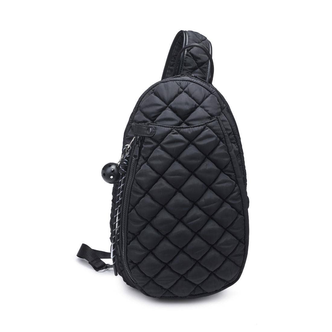 Sol and Selene - Wholesale Backpack - Women's - Match Point - Quilted Puffer Pickleball & Paddle Tennis Sling Backpack0