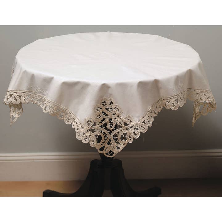 Battenburg Topper for wholesale by Peking Handicraft