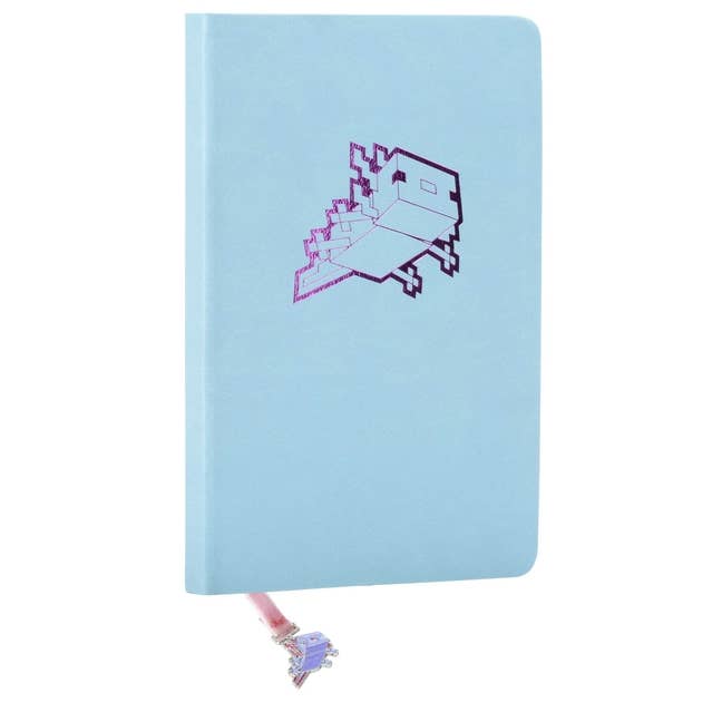 Bradley's Book Clearance - Wholesale Journal/Diary - Kids - Minecraft: Axolotl Journal With Ribbon Charm