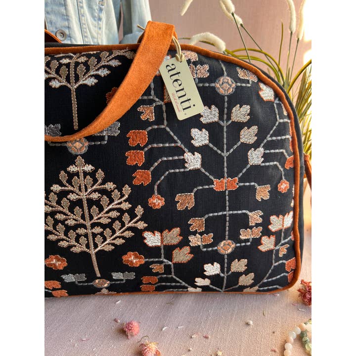Atenti - Wholesale Weekender bag – women's - Handmade Atenti Twinkle Overnighter Weekender– USA Made1