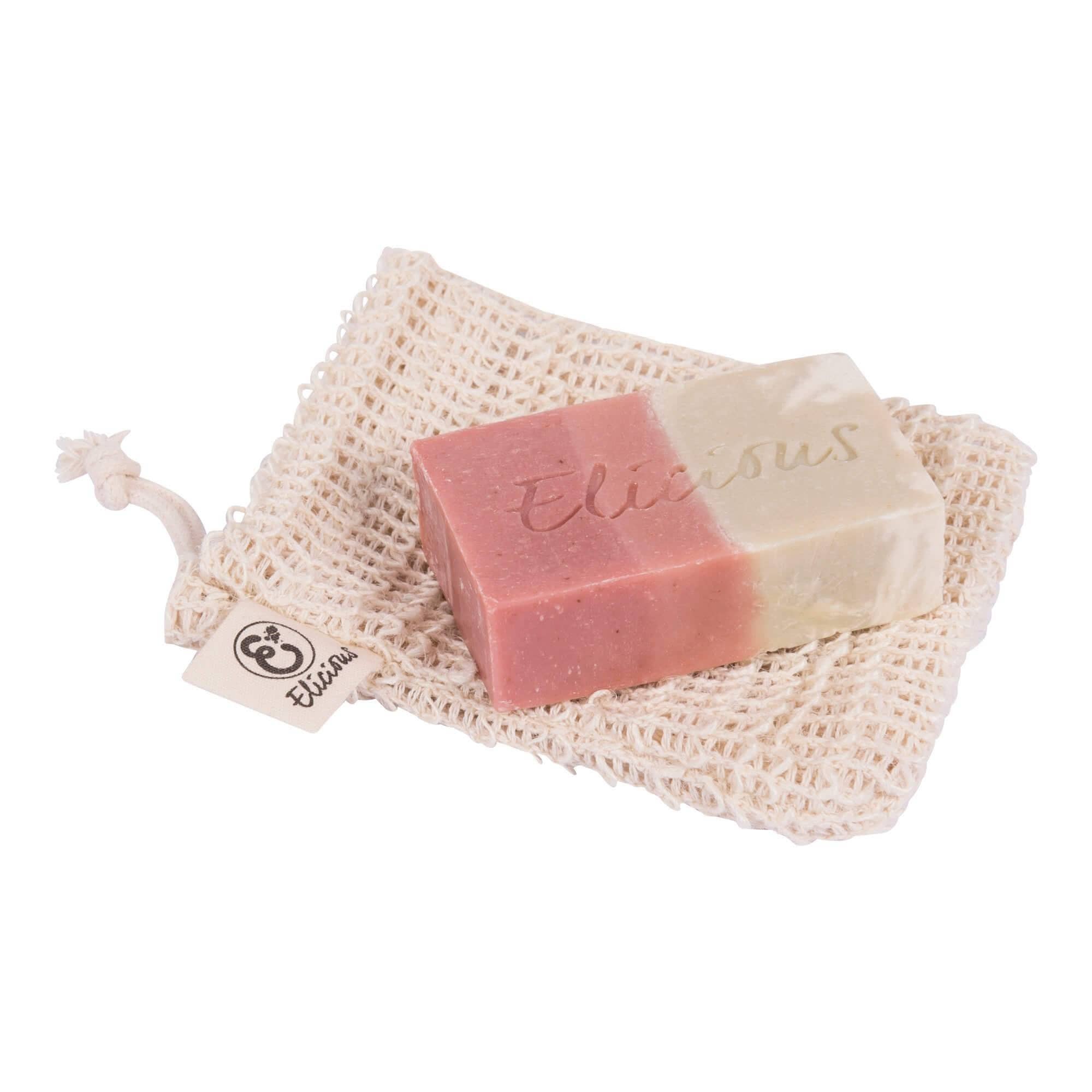 Elicious - Wholesale Soap Pouch/Sack/Bag - Zeep en shampoo bar zakje van biologisch afbreekbare sisal1
