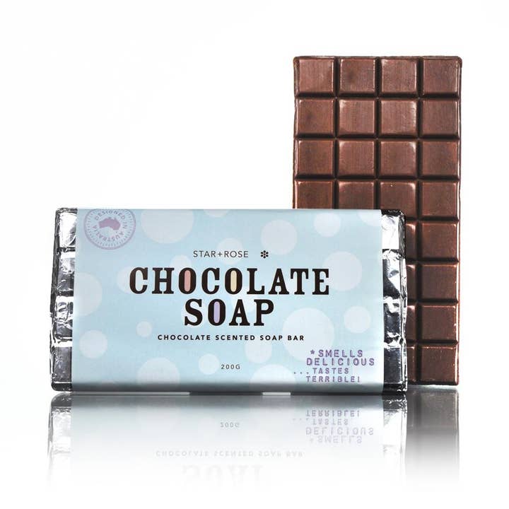King Sized Chocolate Bar Soap for wholesale by Get Fresh