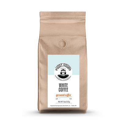 White - Light Roast for wholesale by Puget Sound Coffee