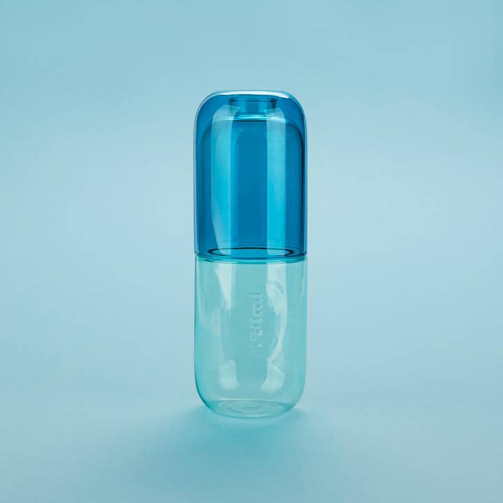 Balvi - Wholesale Water Bottle - Botella & Vaso, Water Pill, 550 ml, blue1