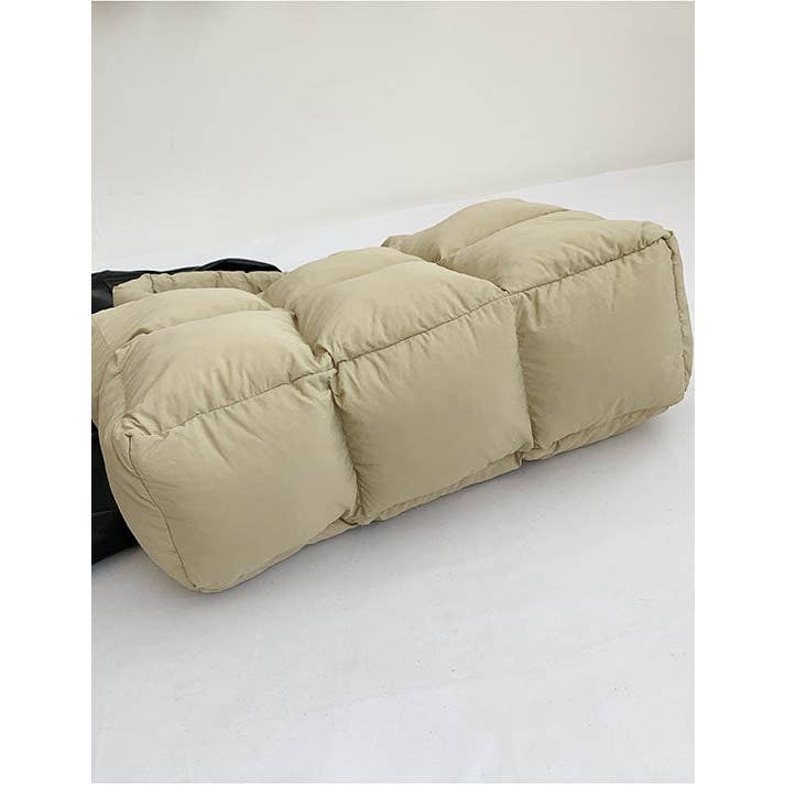 Sweetkama – Engroshandel Tote bag - Dame – Sweetkama dame skuldertaske i ensfarvet polstret skumdesign SKAB41349