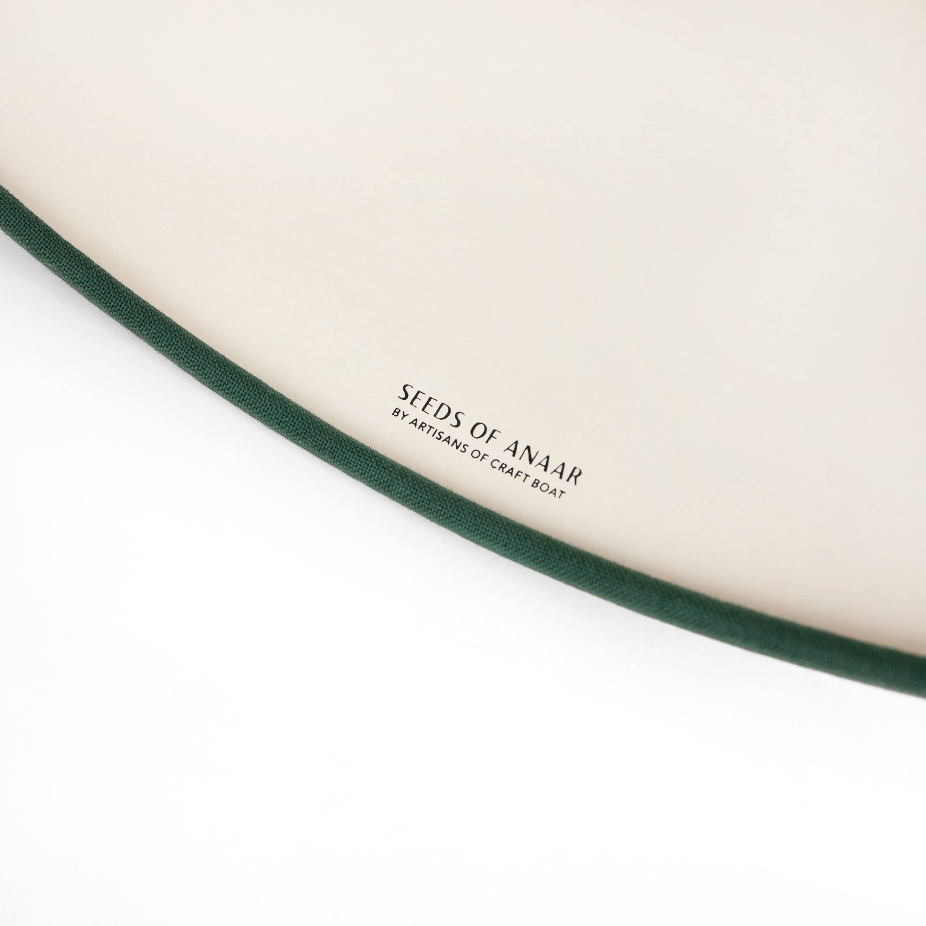 Craft Boat - Wholesale Lamp Shade - HAND MARBLED LAMPSHADE LARGE - GREEN GOLD PEBBLES3