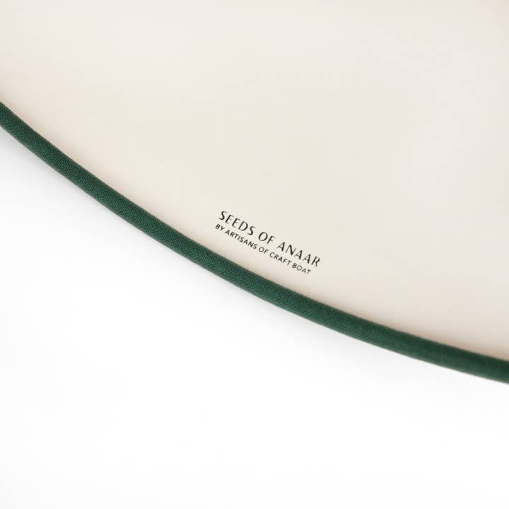 Craft Boat - Wholesale Lamp Shade - HAND MARBLED LAMPSHADE LARGE - GREEN GOLD PEBBLES3