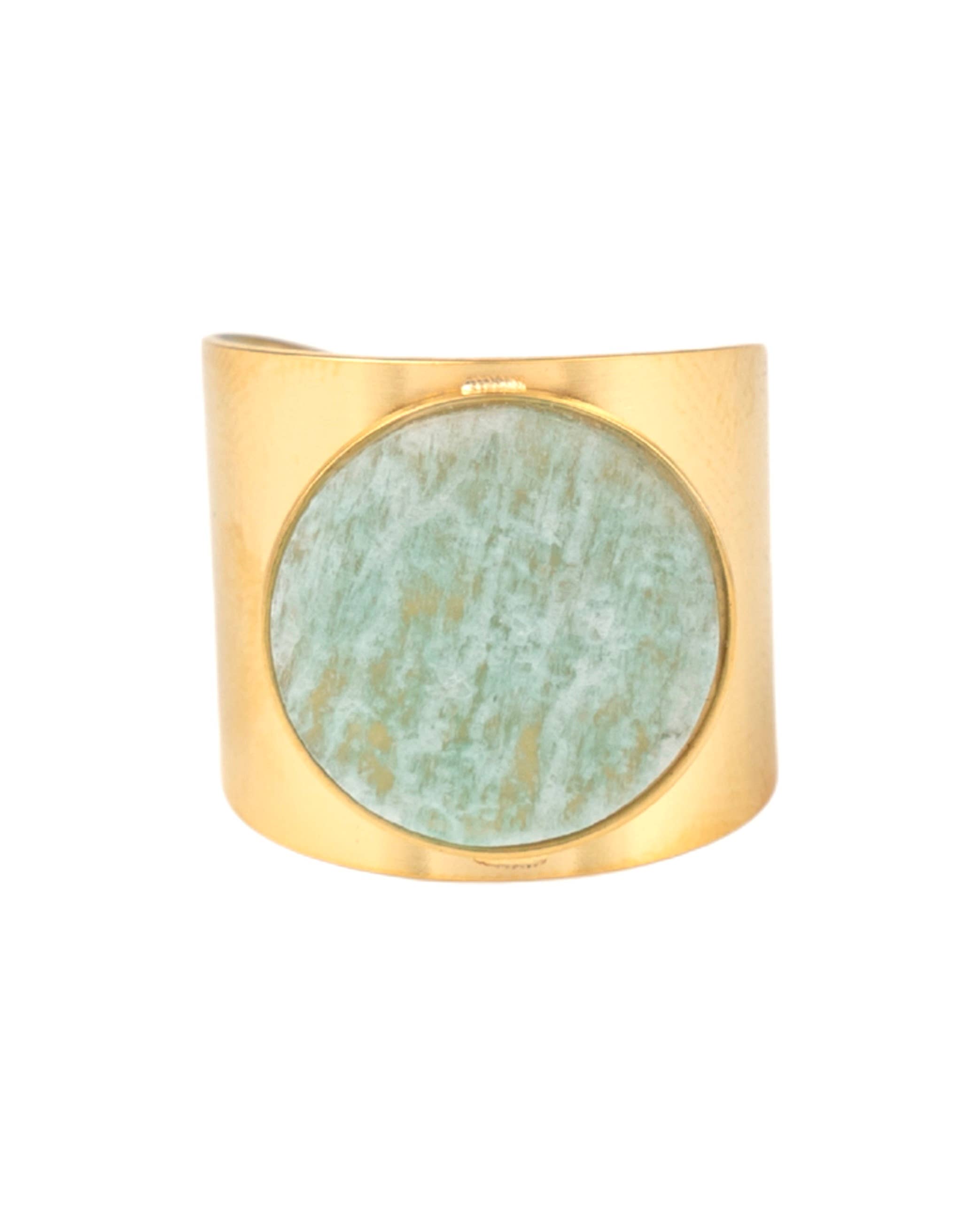 Cassette Barcelona – Engroshandel Statementring – Auri-ring med mineralsten0