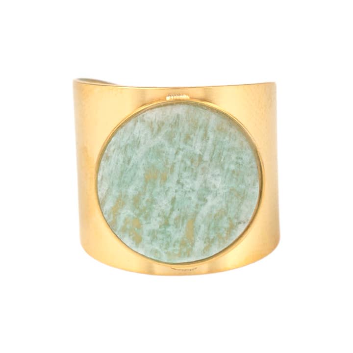Cassette Barcelona - Wholesale Cocktail/Statement Ring - Auri Ring w Mineral Stones0