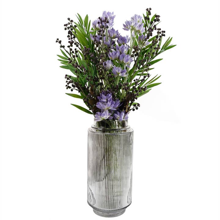 Leaf Design UK LTD โ wholesale Artificial flowers โ Pack 6x Artificial Foliage Dark Berry Stem 85cm7