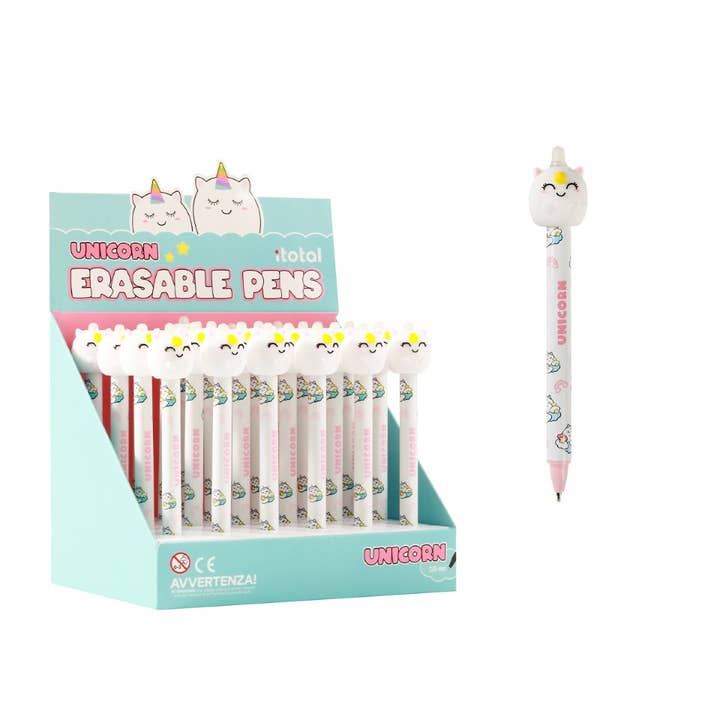 3D Erasable Pen Unicorn Display 24 Pcs for wholesale by I-Total, I-Drink