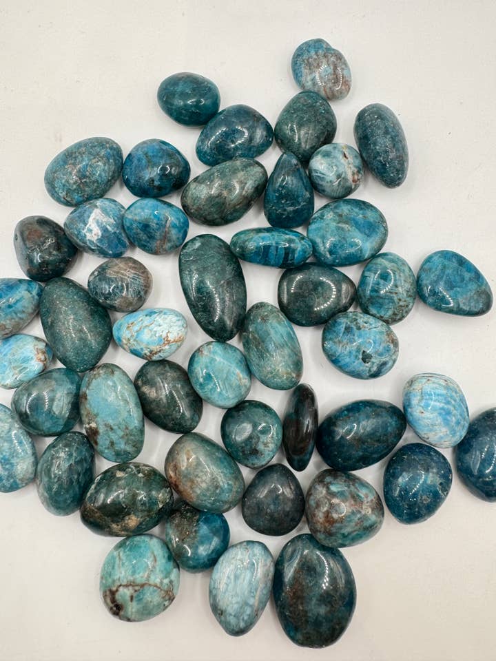 Apatite Crystal Tumble Stone for wholesale by Oils and Auras