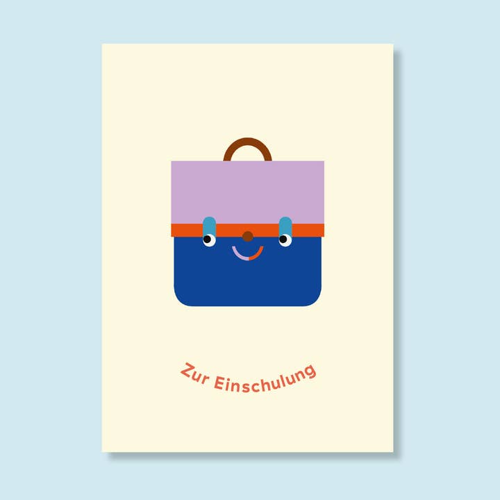 Cartolina "Per l'inizio della scuola" | 5 pezzi per la vendita all'ingrosso da parte di tinyday