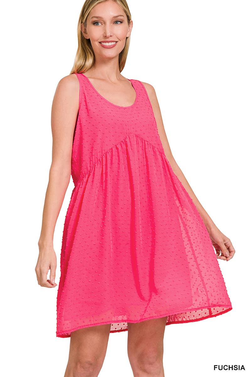 42POPS - Wholesale Dress - Women's - `.Swiss Dot Babydoll Dress Collection17