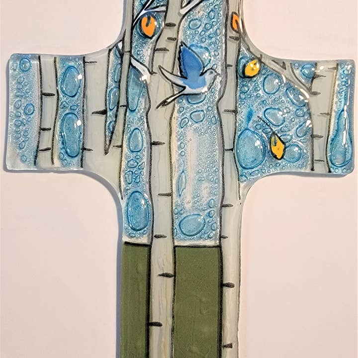 Pampeana - Vente Croix murales - Grande Croix en Tremble/Bouleau