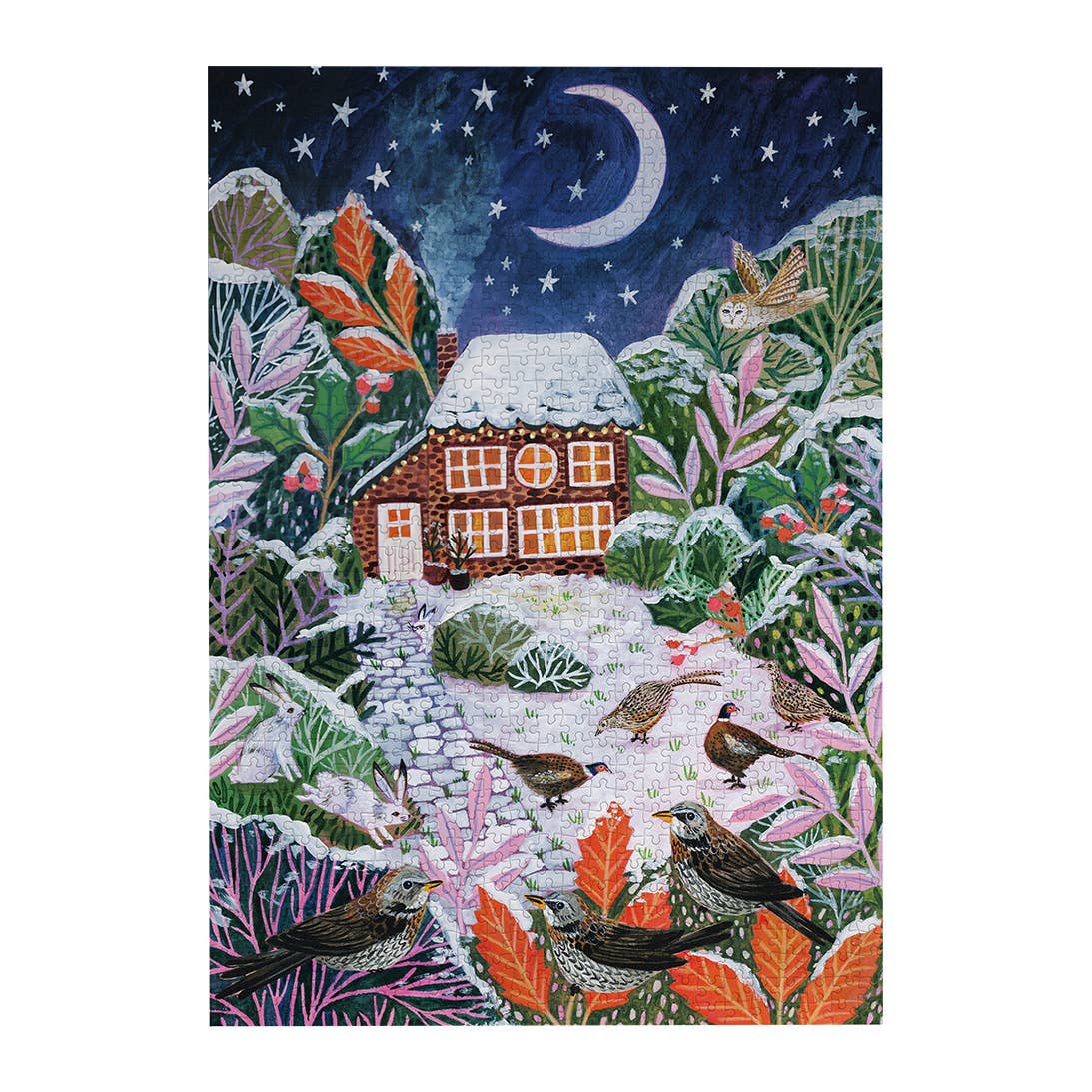 Gibsons Games Ltd – wholesale Puzzle – Adult – Frosty Fauna 3 x 500 Piece Jigsaw Puzzles3